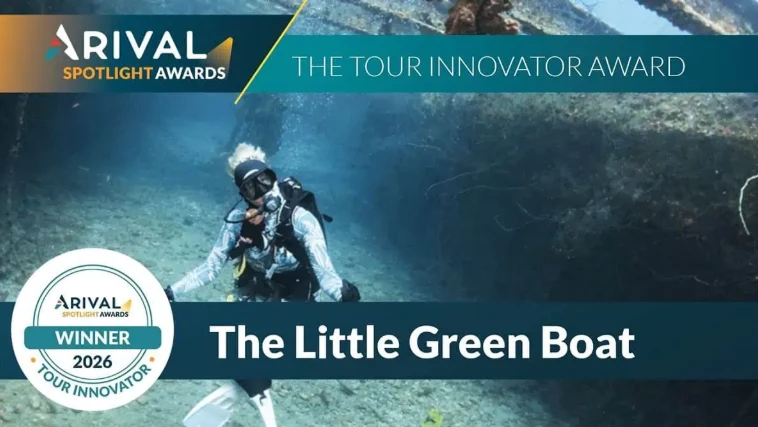 The Little Green Boat, lauréat du prix Tour Innovator des Arival Spotlight Awards